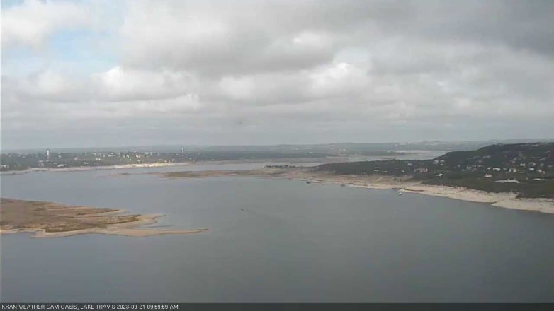 Lake Travis webcam, September 21, 2023 10:00 AM CT