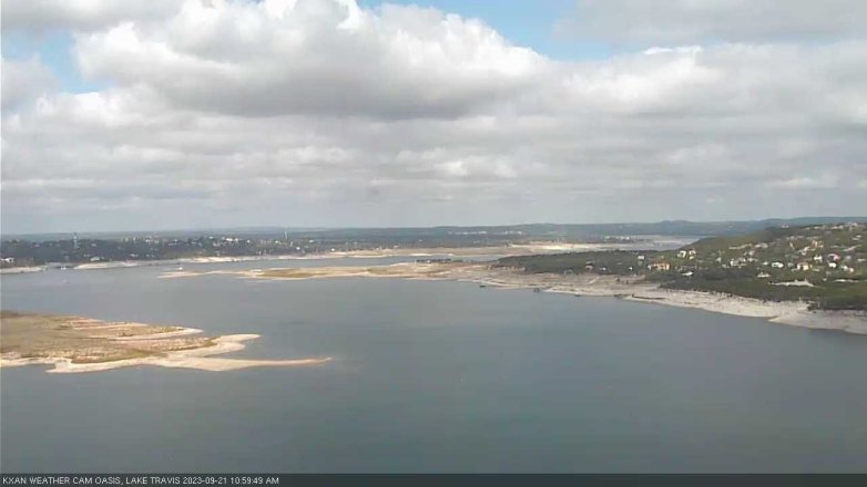 Lake Travis webcam, September 21, 2023 11:00 AM CT