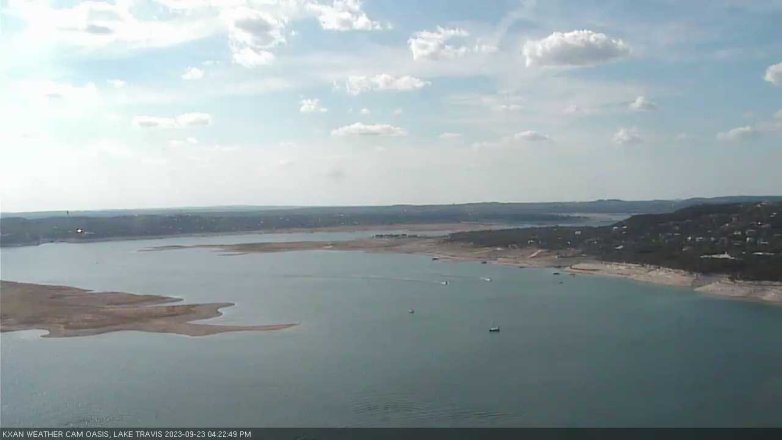 Lake Travis webcam, September 23, 2023 4:25 PM CT
