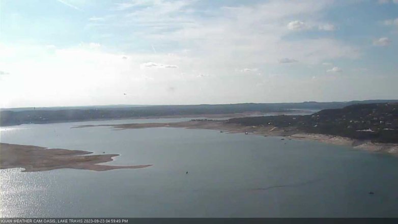 Lake Travis webcam, September 23, 2023 5:00 PM CT