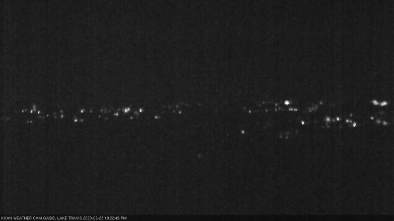 Lake Travis webcam, September 23, 2023 10:25 PM CT
