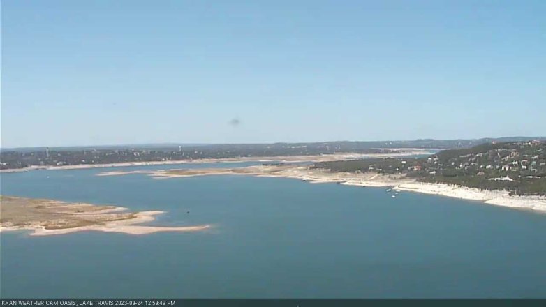 Lake Travis webcam, September 24, 2023 1:00 PM CT