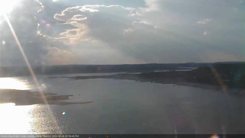 Lake Travis webcam, September 24, 2023 6:00 PM CT