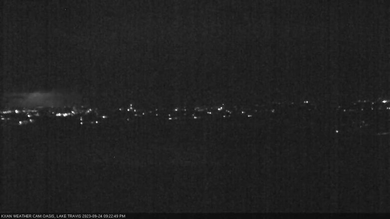 Lake Travis webcam, September 24, 2023 9:25 PM CT