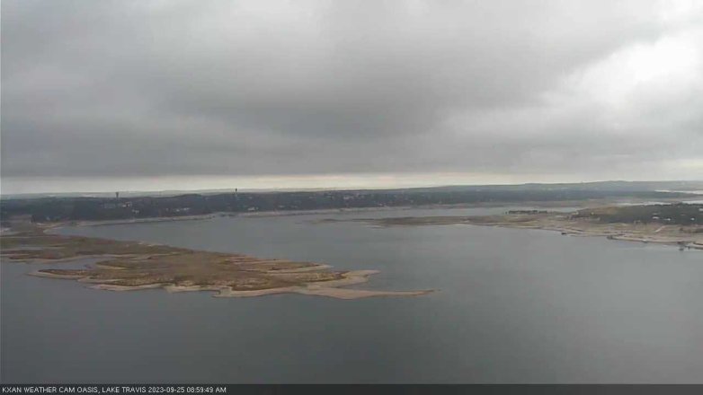 Lake Travis webcam, September 25, 2023 9:00 AM CT