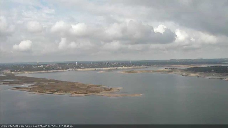 Lake Travis webcam, September 25, 2023 11:00 AM CT
