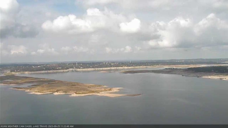 Lake Travis webcam, September 25, 2023 11:25 AM CT