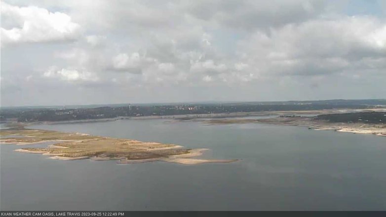 Lake Travis webcam, September 25, 2023 12:25 PM CT