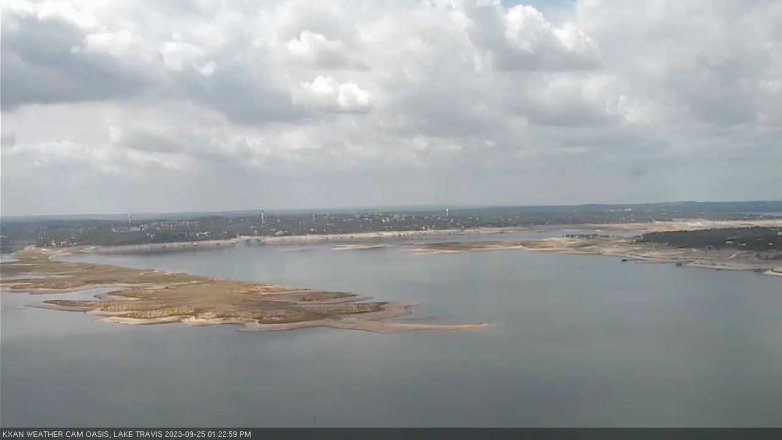 Lake Travis webcam, September 25, 2023 1:25 PM CT