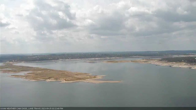 Lake Travis webcam, September 25, 2023 2:25 PM CT