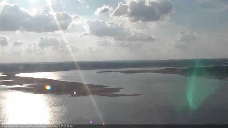 Lake Travis webcam, September 25, 2023 5:25 PM CT
