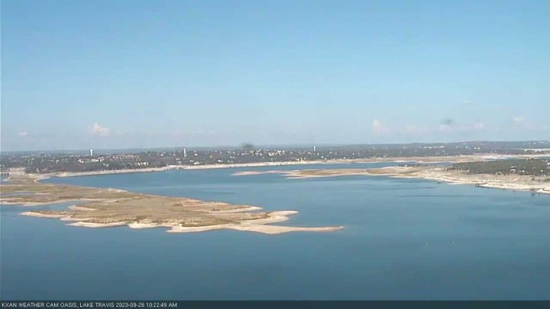 Lake Travis webcam, September 26, 2023 10:25 AM CT