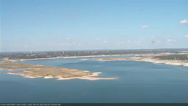 Lake Travis webcam, September 26, 2023 11:00 AM CT