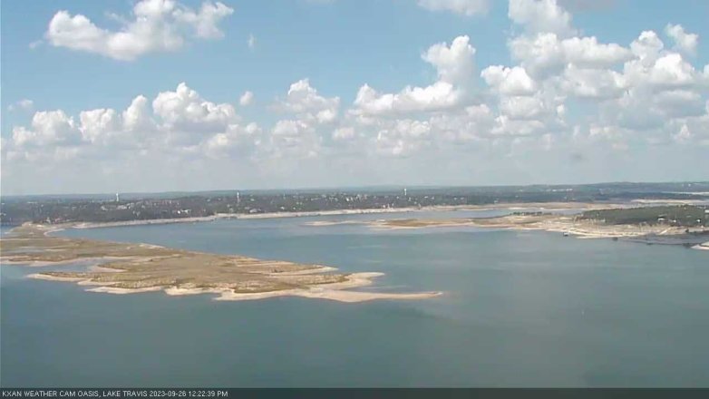 Lake Travis webcam, September 26, 2023 12:25 PM CT
