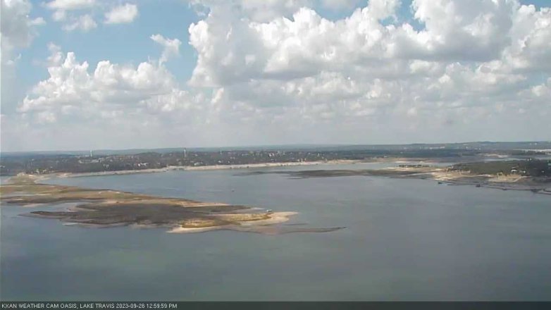 Lake Travis webcam, September 26, 2023 1:00 PM CT