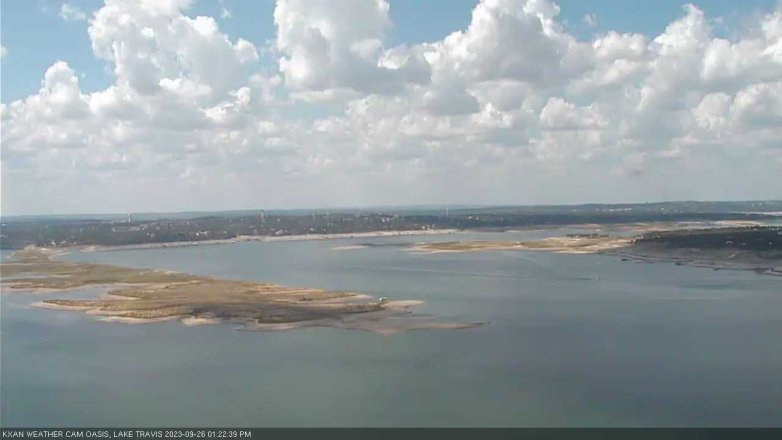 Lake Travis webcam, September 26, 2023 1:25 PM CT