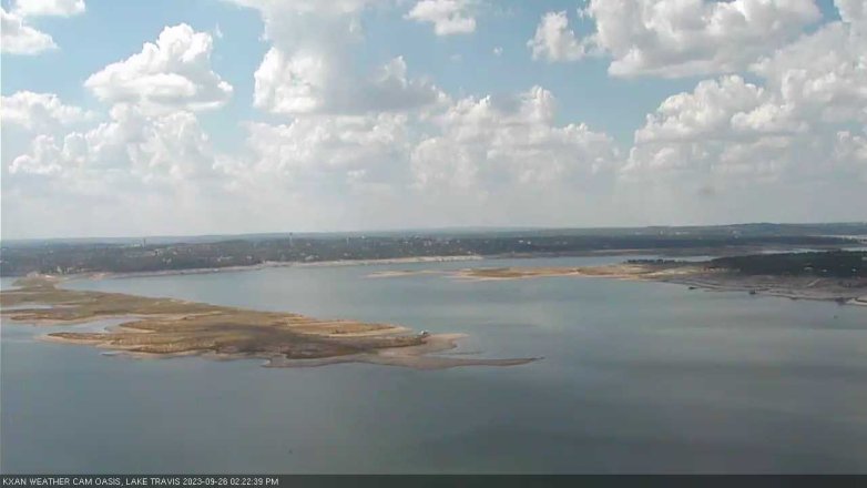 Lake Travis webcam, September 26, 2023 2:25 PM CT