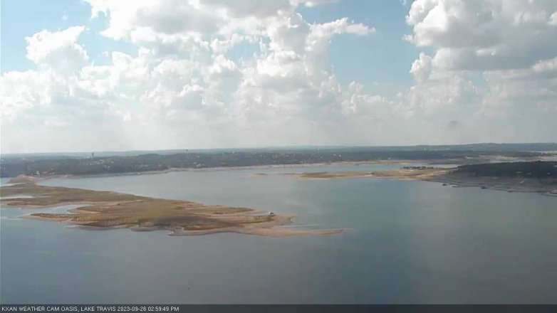 Lake Travis webcam, September 26, 2023 3:00 PM CT