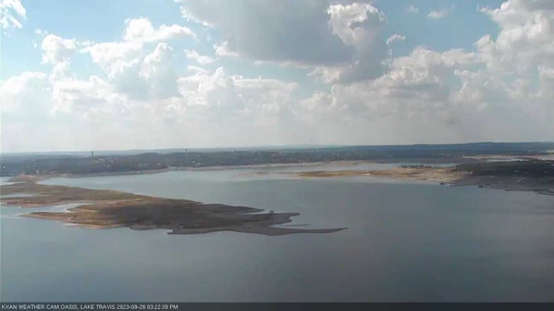 Lake Travis webcam, September 26, 2023 3:25 PM CT