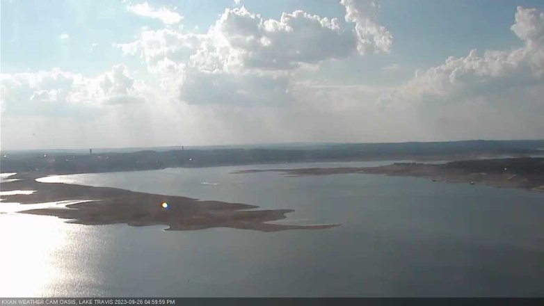 Lake Travis webcam, September 26, 2023 5:00 PM CT