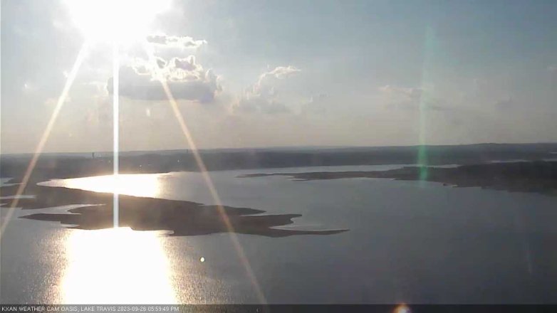 Lake Travis webcam, September 26, 2023 6:00 PM CT