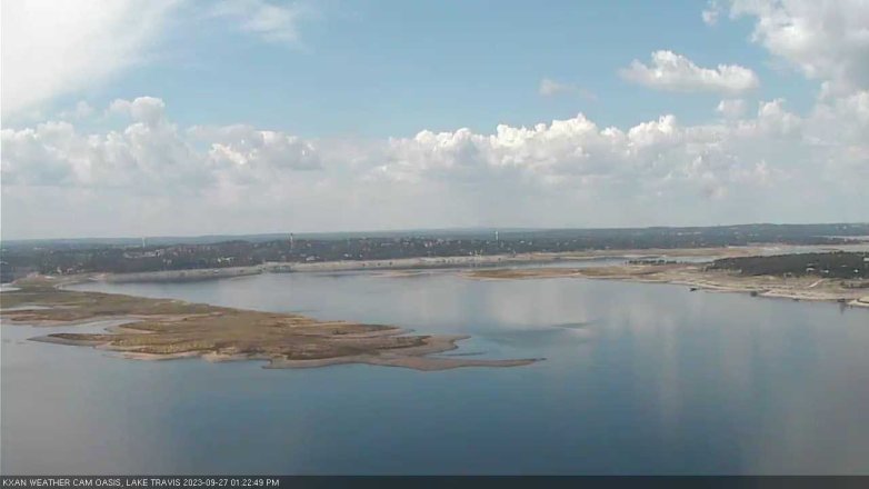 Lake Travis webcam, September 27, 2023 1:25 PM CT