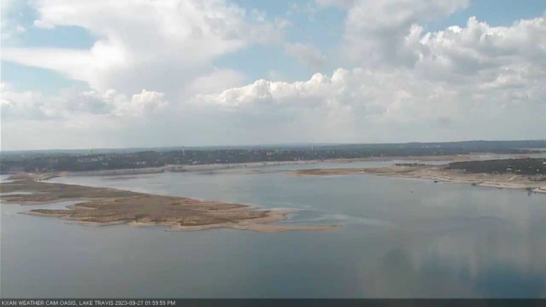 Lake Travis webcam, September 27, 2023 2:00 PM CT