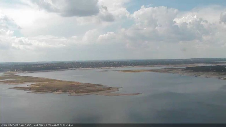 Lake Travis webcam, September 27, 2023 2:25 PM CT