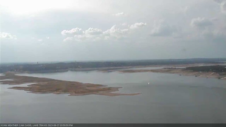 Lake Travis webcam, September 27, 2023 4:00 PM CT