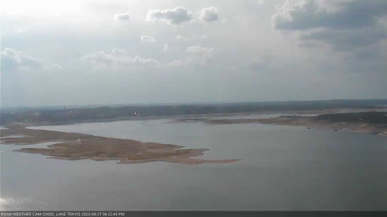 Lake Travis webcam, September 27, 2023 4:25 PM CT