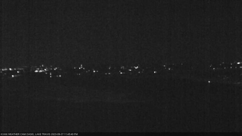 Lake Travis webcam, September 27, 2023 11:45 PM CT