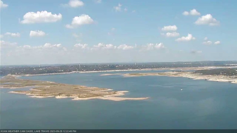 Lake Travis webcam, September 28, 2023 12:25 PM CT