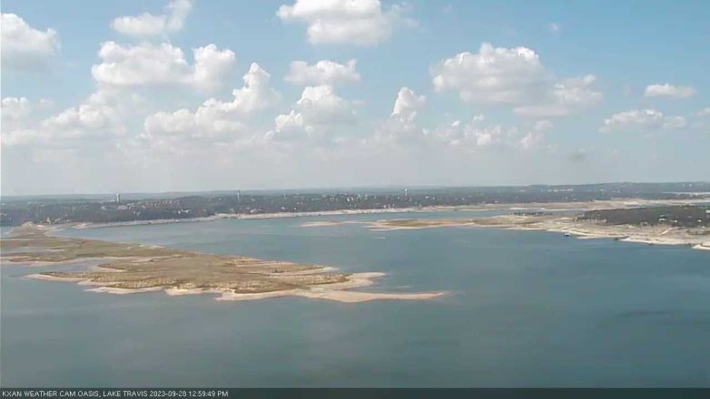 Lake Travis webcam, September 28, 2023 1:00 PM CT