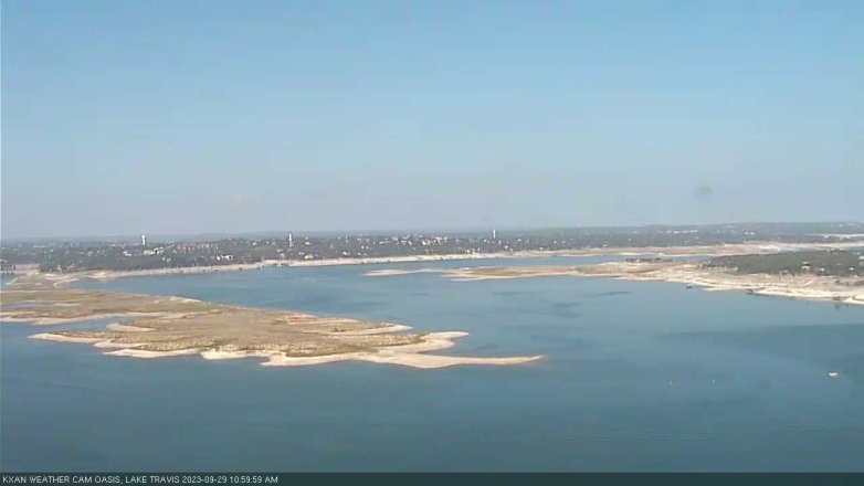 Lake Travis webcam, September 29, 2023 11:00 AM CT