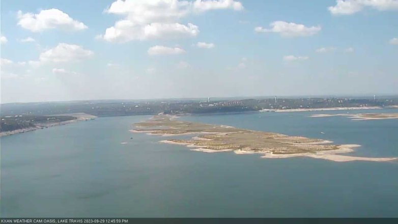 Lake Travis webcam, September 29, 2023 12:45 PM CT