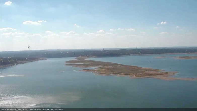 Lake Travis webcam, September 29, 2023 3:25 PM CT
