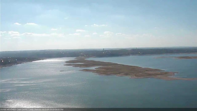 Lake Travis webcam, September 29, 2023 4:00 PM CT