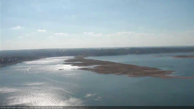 Lake Travis webcam, September 29, 2023 4:25 PM CT