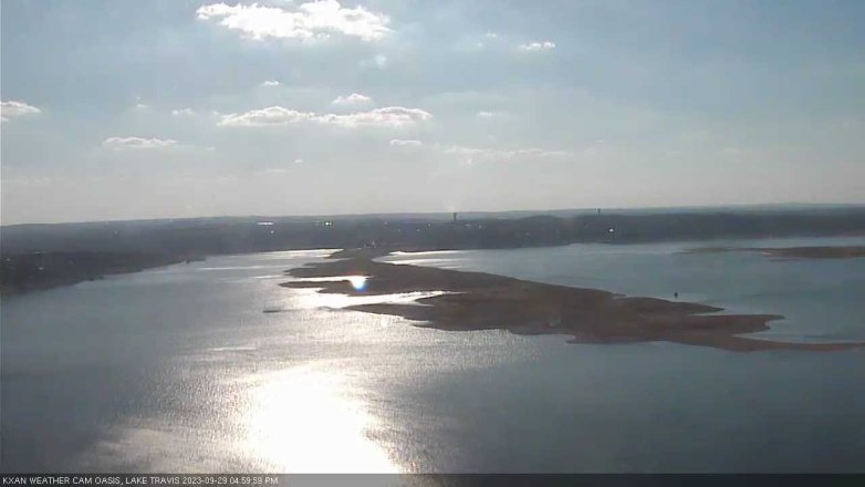 Lake Travis webcam, September 29, 2023 5:00 PM CT