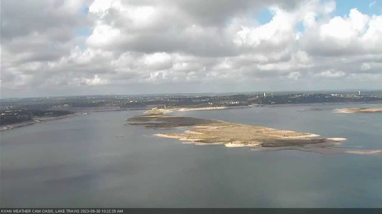 Lake Travis webcam, September 30, 2023 10:25 AM CT