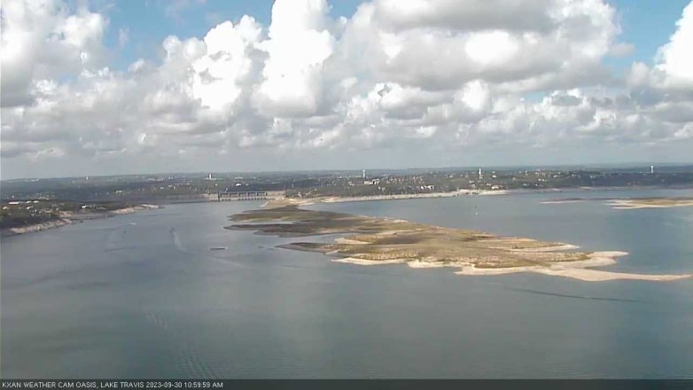 Lake Travis webcam, September 30, 2023 11:00 AM CT
