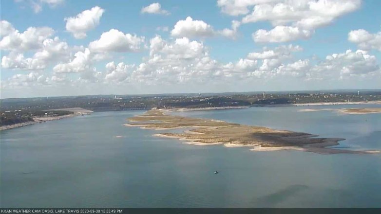 Lake Travis webcam, September 30, 2023 12:25 PM CT