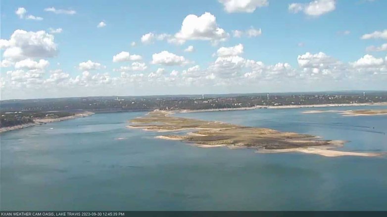 Lake Travis webcam, September 30, 2023 12:45 PM CT