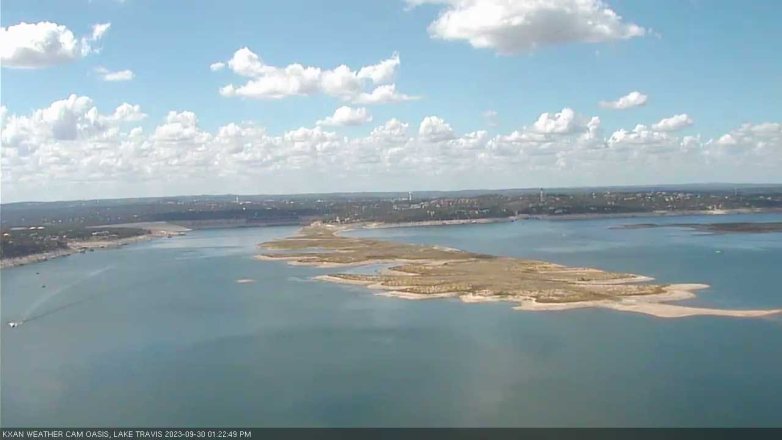 Lake Travis webcam, September 30, 2023 1:25 PM CT