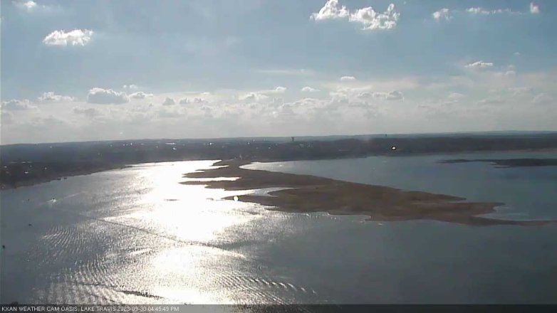 Lake Travis webcam, September 30, 2023 4:45 PM CT