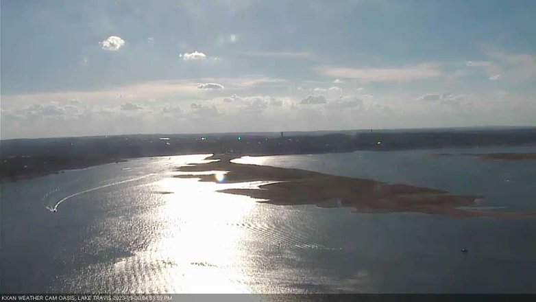 Lake Travis webcam, September 30, 2023 5:00 PM CT