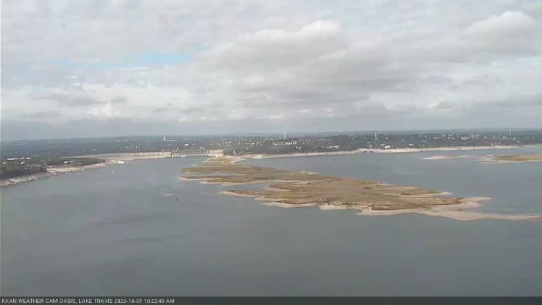 Lake Travis webcam, October 1, 2023 10:25 AM CT