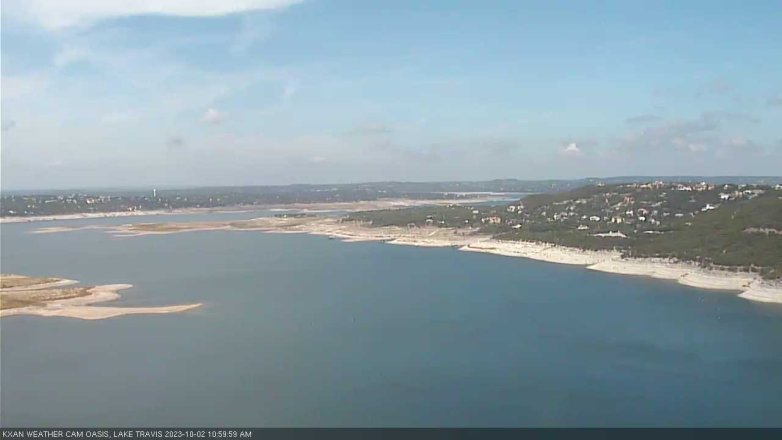 Lake Travis webcam, October 2, 2023 11:00 AM CT
