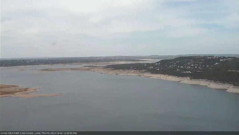Lake Travis webcam, October 2, 2023 12:45 PM CT