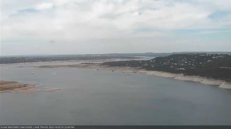 Lake Travis webcam, October 2, 2023 1:25 PM CT